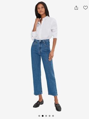 Levi’s Ribcage Straight Ankle Jeans